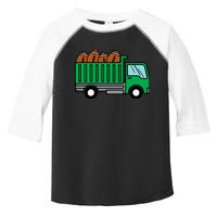 American Football Dump Truck Cute Sports Boys Toddlers Toddler Fine Jersey T-Shirt