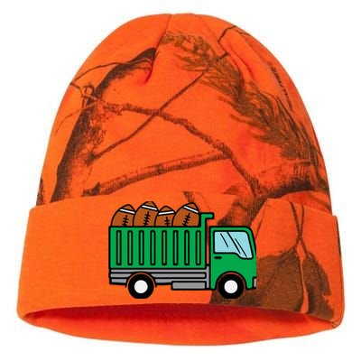 American Football Dump Truck Cute Sports Boys Toddlers Kati Licensed 12" Camo Beanie