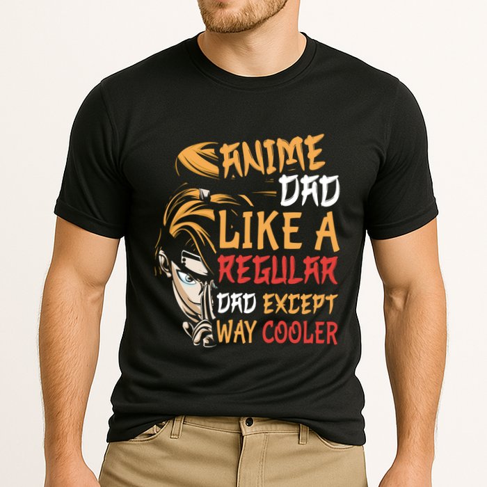 Anime Fathers Day Anime Dad Except Way Cooler Cooling Performance Crew T-Shirt