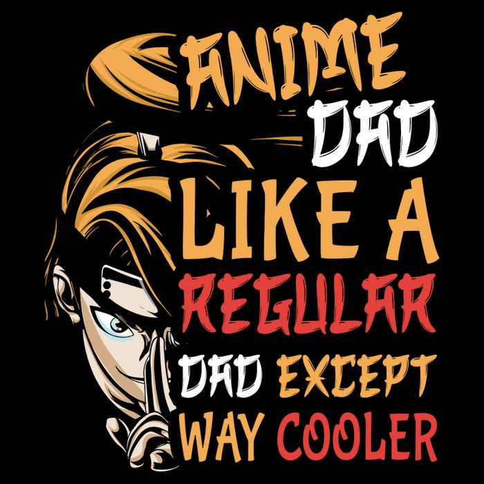 Anime Fathers Day Anime Dad Except Way Cooler Cooling Performance Crew T-Shirt