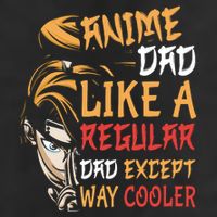 Anime Fathers Day Anime Dad Except Way Cooler Adult Drive Performance Visor