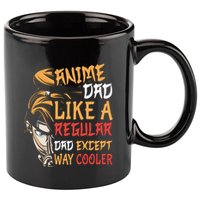 Anime Fathers Day Anime Dad Except Way Cooler 11oz C Handle Ceramic Mug