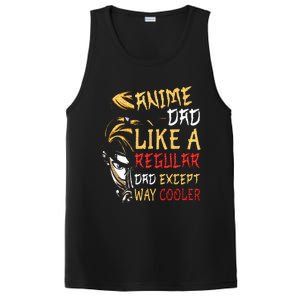 Anime Fathers Day Anime Dad Except Way Cooler PosiCharge Competitor Tank