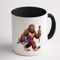 Assistant Fireworks Director 4th July Party Bigfoot Funny Mug
