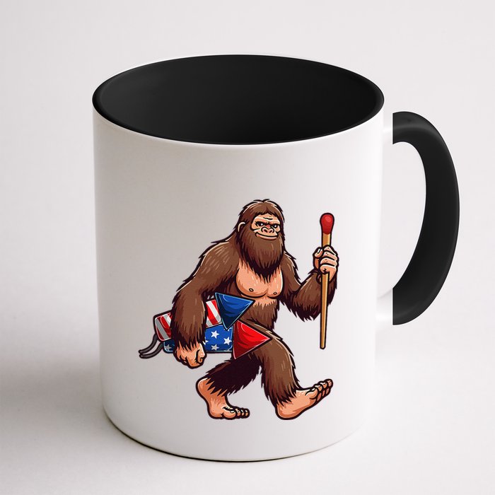 Assistant Fireworks Director 4th July Party Bigfoot Funny Mug