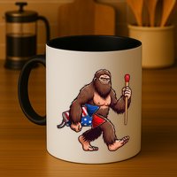 Assistant Fireworks Director 4th July Party Bigfoot Funny Mug