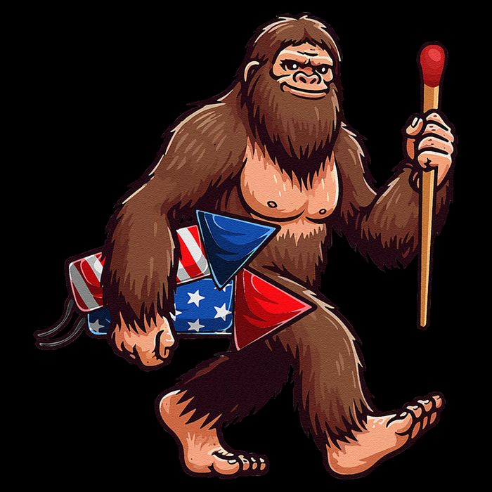 Assistant Fireworks Director 4th July Party Bigfoot Funny Mug