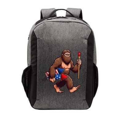 Assistant Fireworks Director 4th July Party Bigfoot Funny Vector Backpack