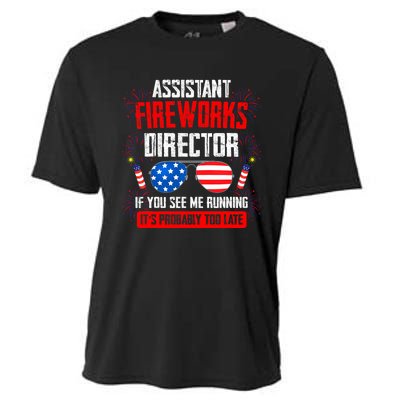 Assistant Fireworks Director If You See Assistant Firework Cooling Performance Crew T-Shirt