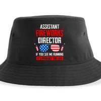 Assistant Fireworks Director If You See Assistant Firework Sustainable Bucket Hat