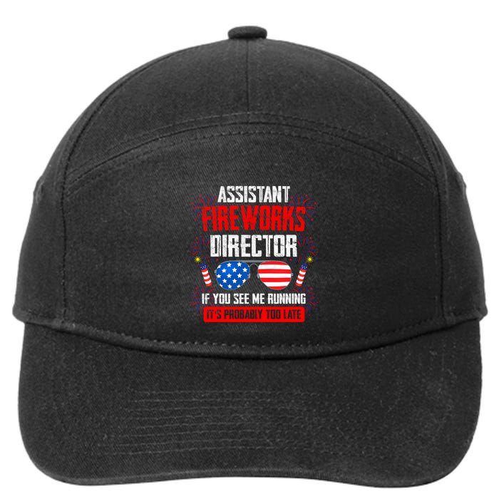 Assistant Fireworks Director If You See Assistant Firework 7-Panel Snapback Hat