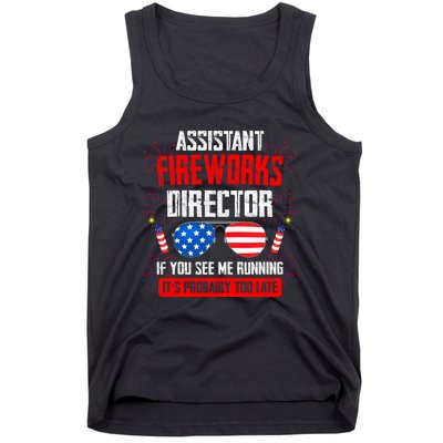 Assistant Fireworks Director If You See Assistant Firework Tank Top