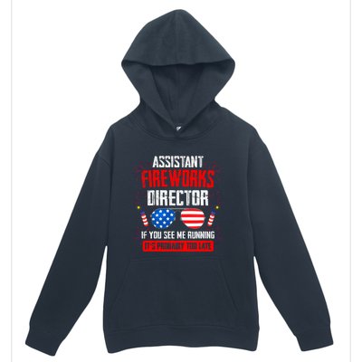 Assistant Fireworks Director If You See Assistant Firework Urban Pullover Hoodie