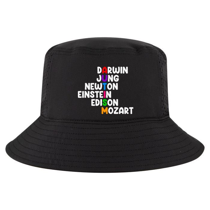 Autism For Darwin Jung Newton Einstein Edison Cool Comfort Performance Bucket Hat