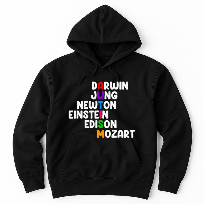Autism For Darwin Jung Newton Einstein Edison Hoodie