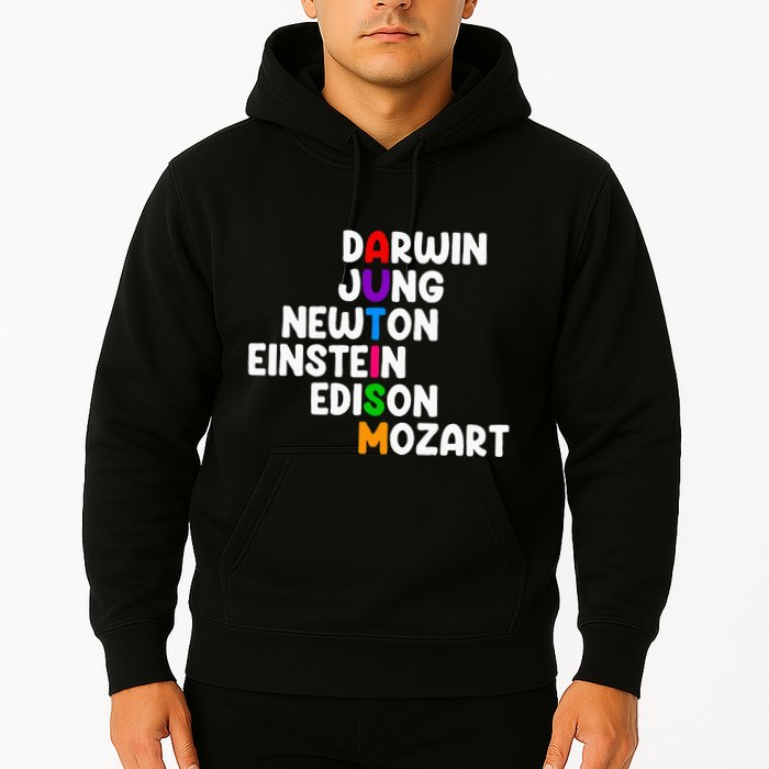 Autism For Darwin Jung Newton Einstein Edison Hoodie