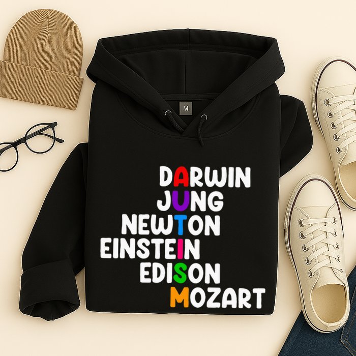 Autism For Darwin Jung Newton Einstein Edison Hoodie