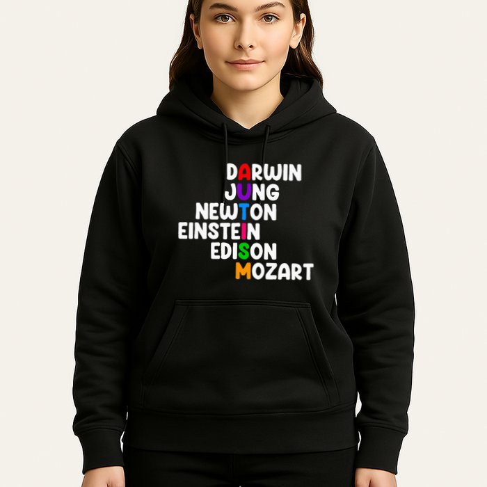 Autism For Darwin Jung Newton Einstein Edison Hoodie