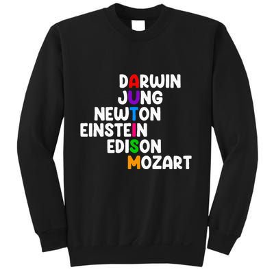 Autism For Darwin Jung Newton Einstein Edison Sweatshirt