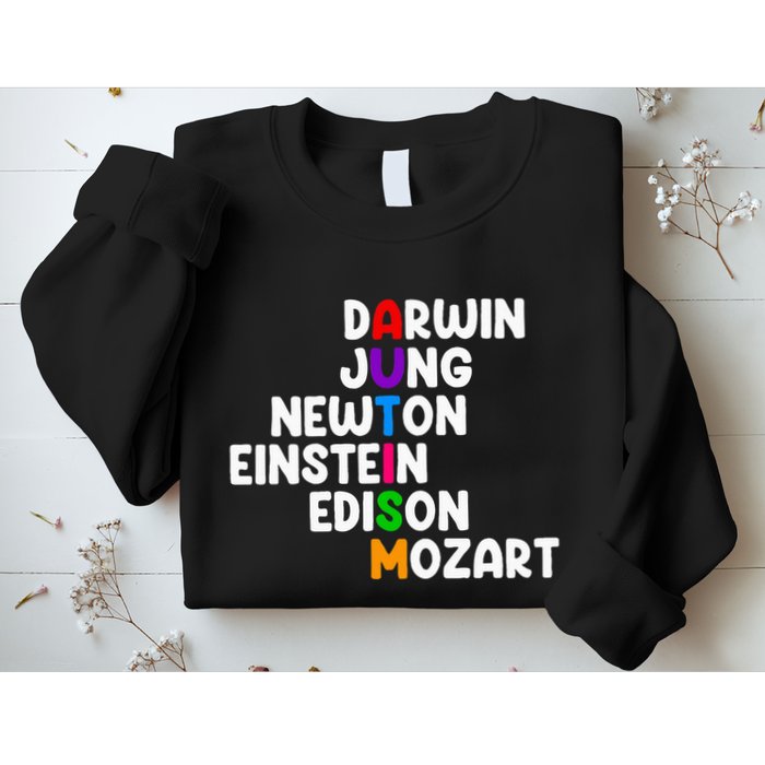 Autism For Darwin Jung Newton Einstein Edison Sweatshirt