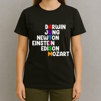 Autism For Darwin Jung Newton Einstein Edison T-Shirt