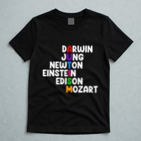 Autism For Darwin Jung Newton Einstein Edison T-Shirt