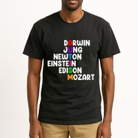 Autism For Darwin Jung Newton Einstein Edison Tall T-Shirt