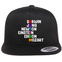Autism For Darwin Jung Newton Einstein Edison Flatbill Hat