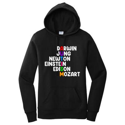 Autism For Darwin Jung Newton Einstein Edison Women's Pullover Hoodie