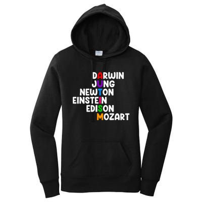 Autism For Darwin Jung Newton Einstein Edison Women's Pullover Hoodie