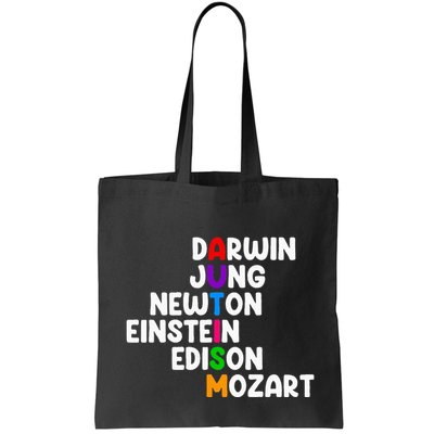 Autism For Darwin Jung Newton Einstein Edison Bag