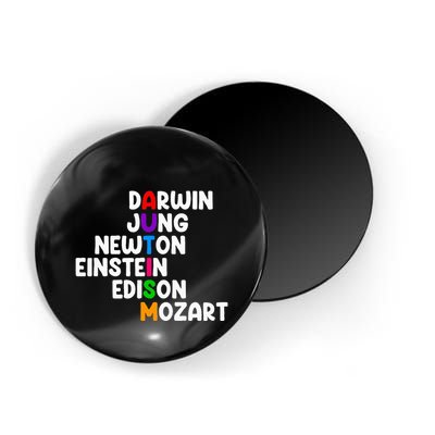 Autism For Darwin Jung Newton Einstein Edison Magnet