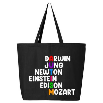 Autism For Darwin Jung Newton Einstein Edison 25L Jumbo Tote