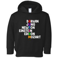 Autism For Darwin Jung Newton Einstein Edison Toddler Hoodie