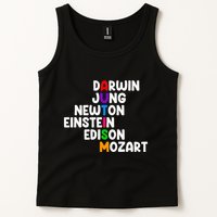 Autism For Darwin Jung Newton Einstein Edison Tank Top