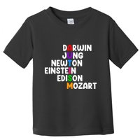 Autism For Darwin Jung Newton Einstein Edison Toddler T-Shirt