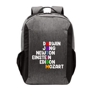 Autism For Darwin Jung Newton Einstein Edison Vector Backpack