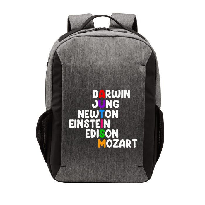 Autism For Darwin Jung Newton Einstein Edison Vector Backpack