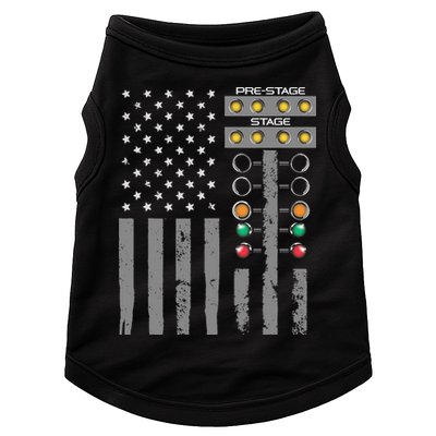 American Flag Drag Racing Strip Tree Light For Dragster Doggie Tank