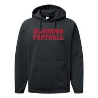 Alabama Football Distressed Vintage Performance Fleece Hoodie