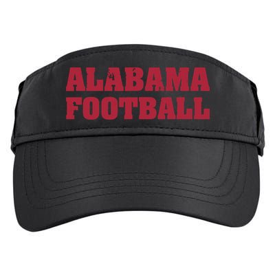 Alabama Football Distressed Vintage Adult Drive Performance Visor