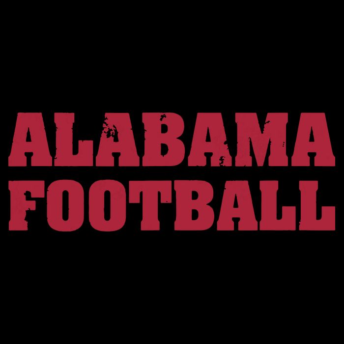 Alabama Football Distressed Vintage Toddler T-Shirt