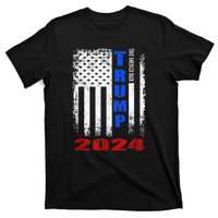 American Flag Design Trump 2024 T-Shirt