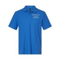 Another Fine Day Ruined By Responsibility Funny Softstyle Adult Sport Polo