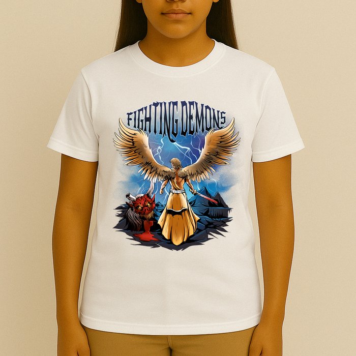 Angel Fighting Demons T-Shirt