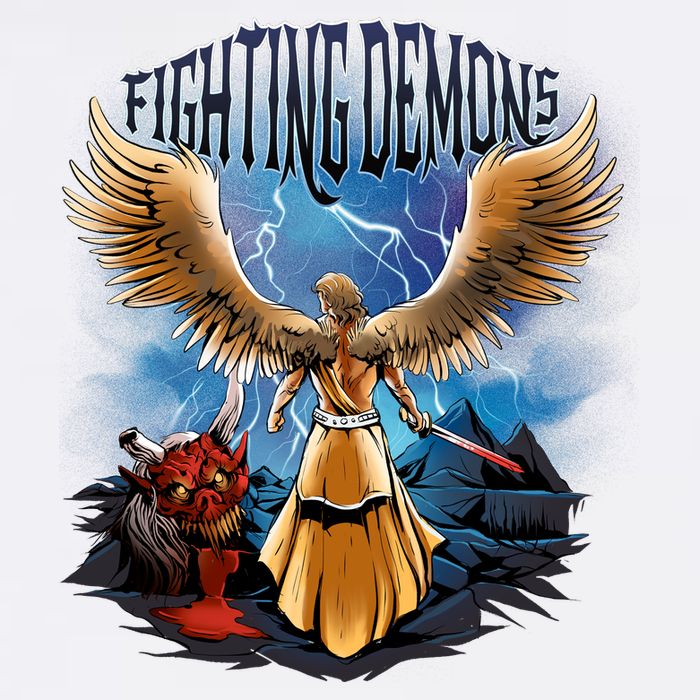Angel Fighting Demons T-Shirt
