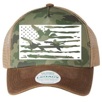 American Flag Duck Hunter Legacy Tie Dye Trucker Hat