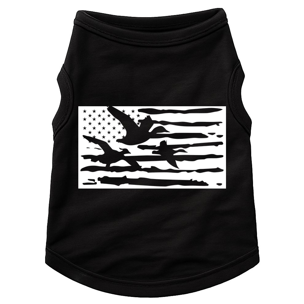 American Flag Duck Hunter Doggie Tank