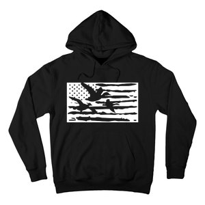 American Flag Duck Hunter Hoodie