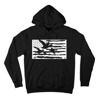 American Flag Duck Hunter Hoodie